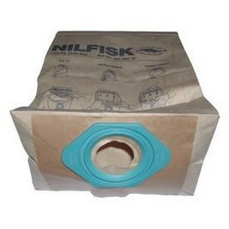 Boite De 5 Sacs Papier GS/GM80 (82095000) Aspirateur NILFISK 3 Boite De 5 Sacs Papier GS/GM80 (82095000) Aspirateur NILFISK
