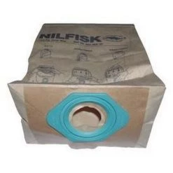 Boite De 5 Sacs Papier GS/GM80 (155719-44465) (82095000) Aspirateur NILFISK