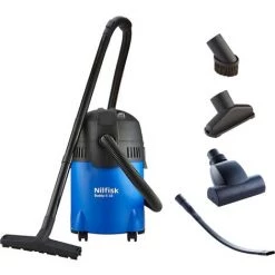 Aspirateur Cuve Eau Et Poussière 18l 1200w - 128390151 - Nilfisk - Blanc